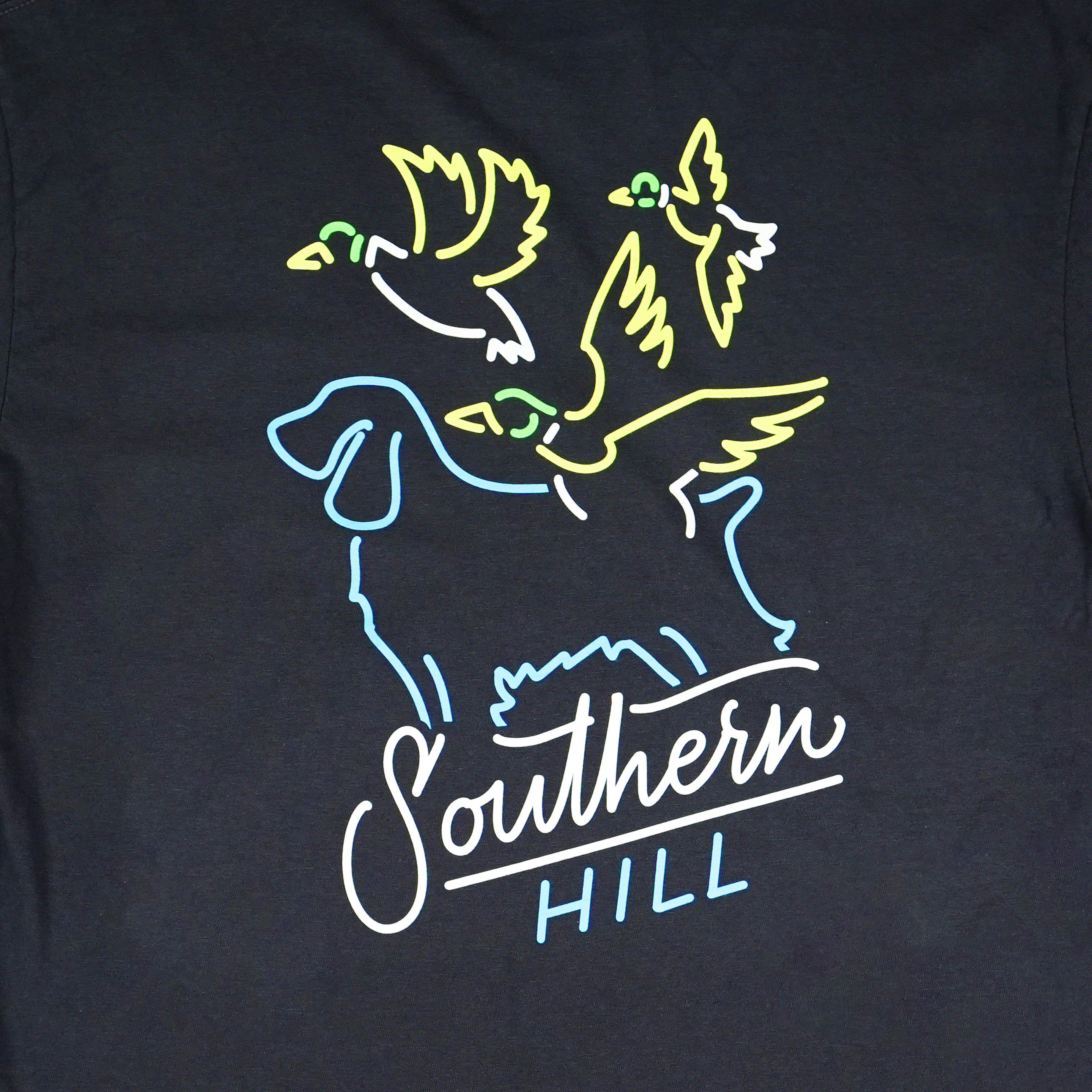 Neon Light Mallards T-Shirt